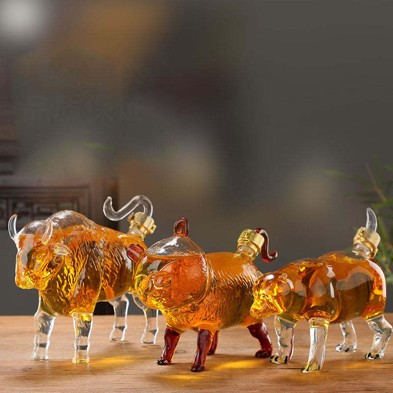 Animal Inspired Wine Decanter-Wine and Whiskey Decanter