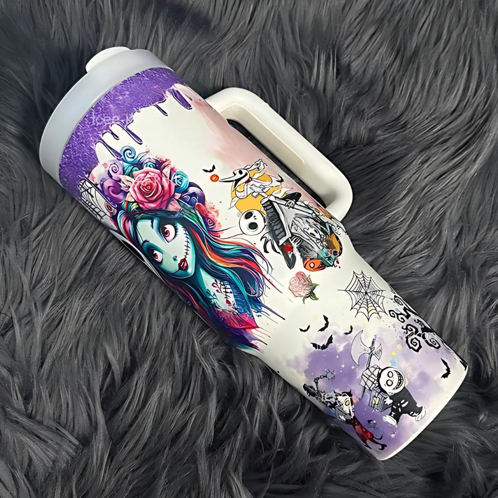 Halloween Stainless Steel Tumbler 40oz Insulated Travel Cup