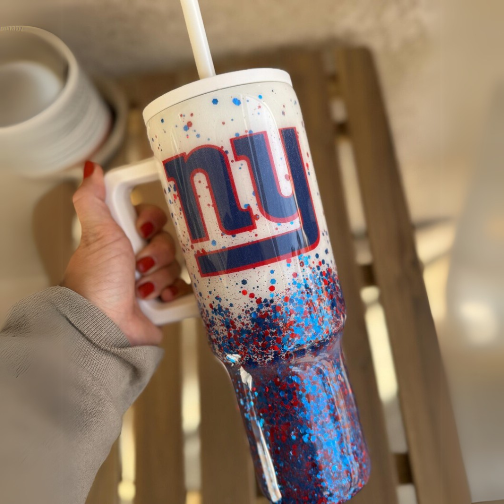 New York Giants Tumbler-Wine and Whiskey Decanter