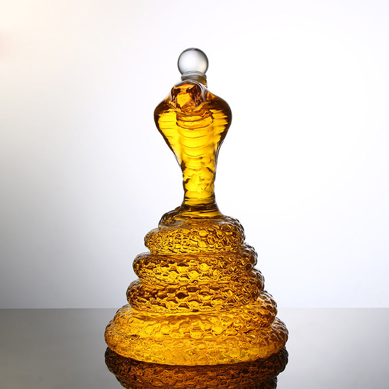 Snake Shaped Liquor Decanter-Wine and Whiskey Decanter