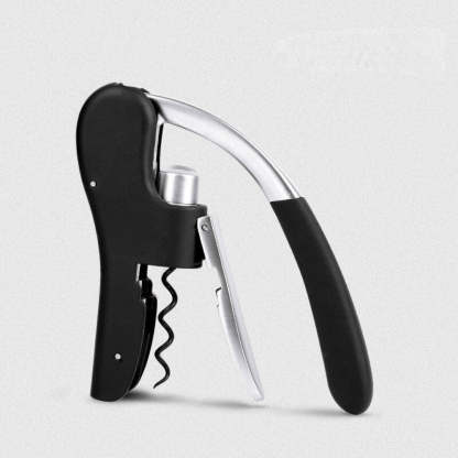 Compact Stainless Steel Wine Opener-Wine and Whiskey Decanter