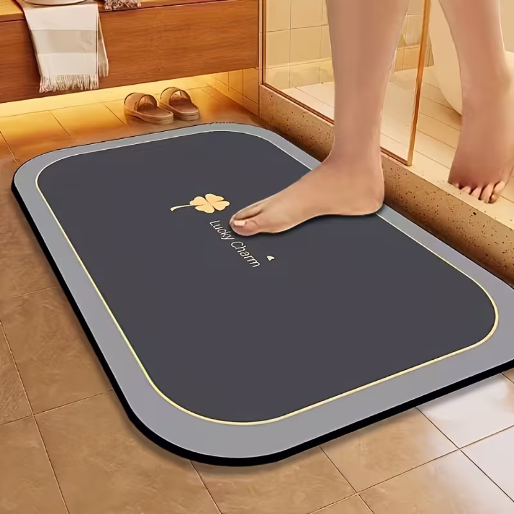 Non Slip Quick Absorbent Diatom Bath Mat For Bathroom Floor