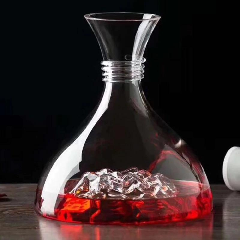 Iceberg Wine Decanter-Wine and Whiskey Decanter