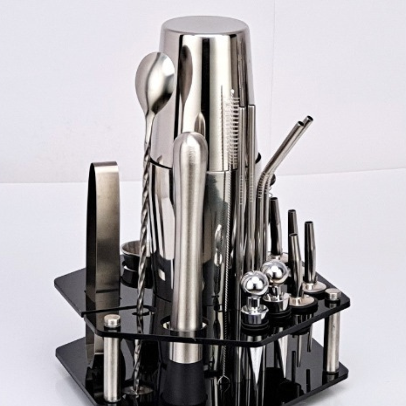 Craft Cocktail Shaker Set-Wine and Whiskey Decanter