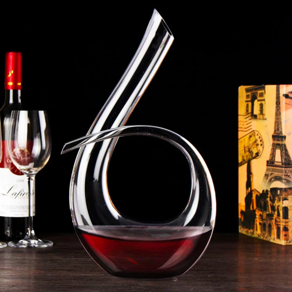 Hand Blown Wine Decanter Musical Note-6-Wine and Whiskey Decanter