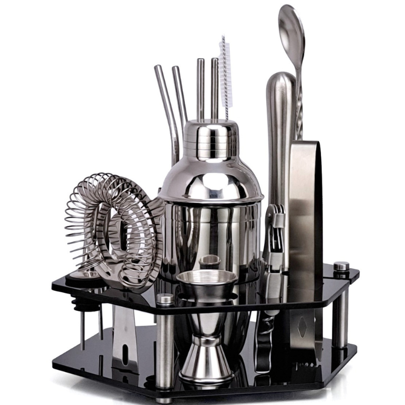 Craft Cocktail Shaker Set-Wine and Whiskey Decanter