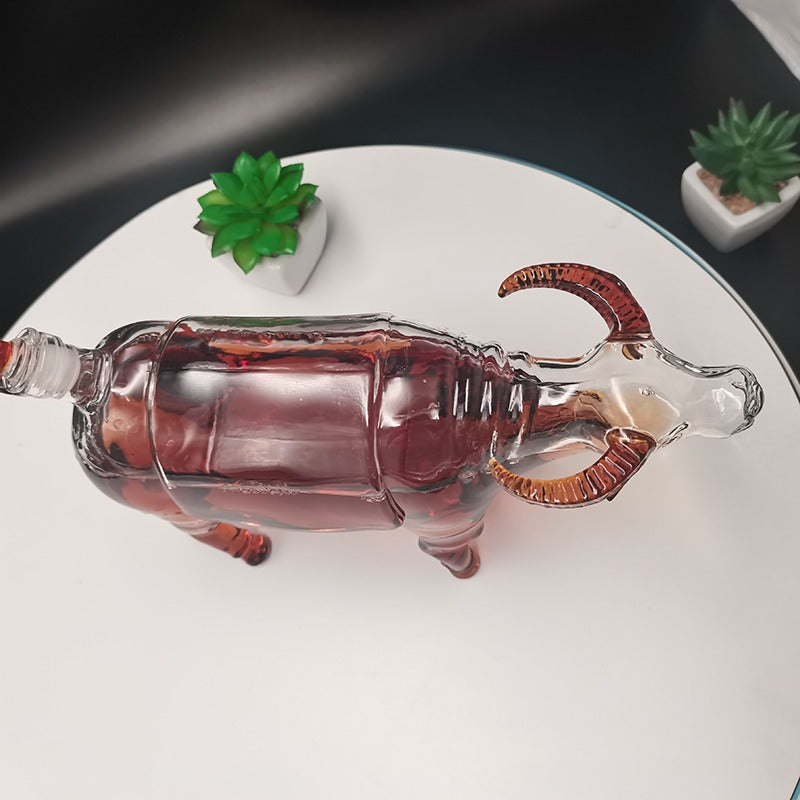 Cow Shaped Liquor Decanter-Wine and Whiskey Decanter