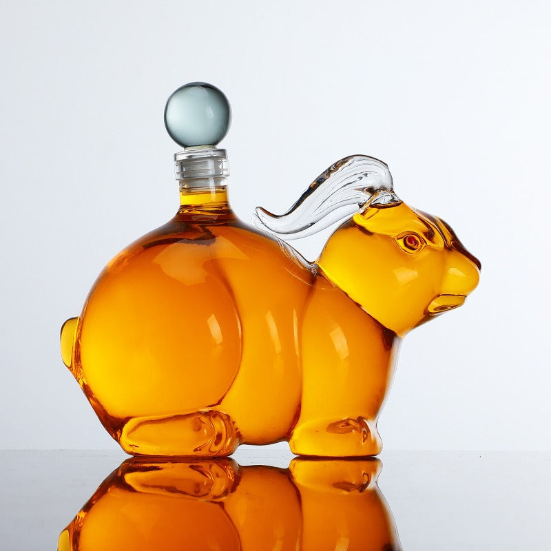 Rabbit Shaped Decanter-Wine and Whiskey Decanter