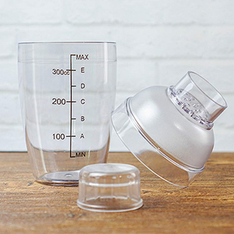 10 Oz Drink Mixer Hand Shaker Cup Compact Mixing Solution-Wine and Whiskey Decanter