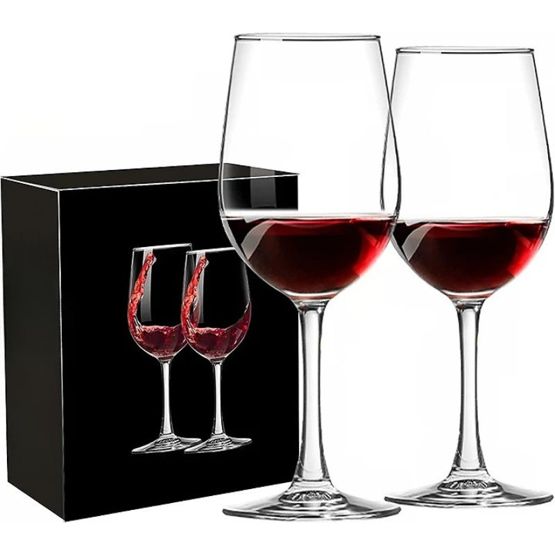 10 oz Long Stem Wine Glasses Set Of 2 For Any Occasion