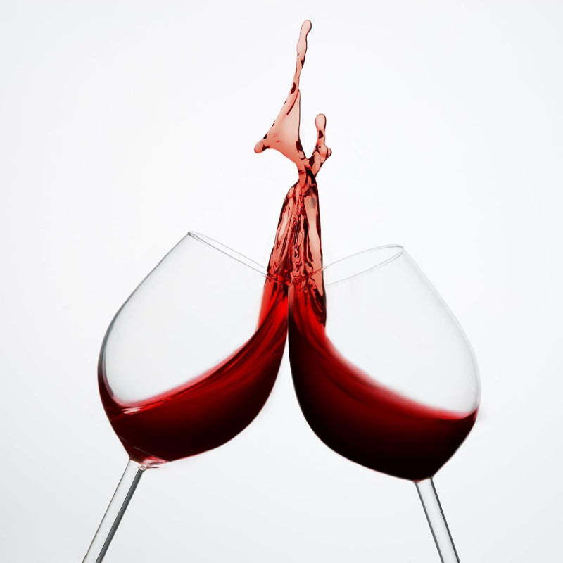 10 oz Long Stem Wine Glasses Set Of 2 For Any Occasion-Wine and Whiskey Decanter