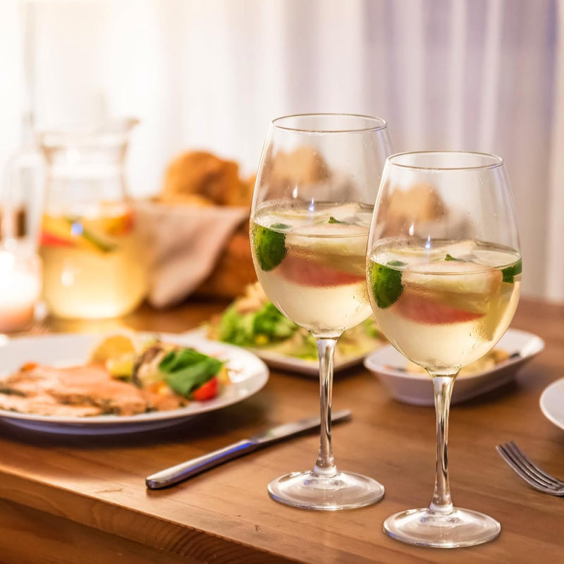 10 oz Long Stem Wine Glasses Set Of 2 For Any Occasion