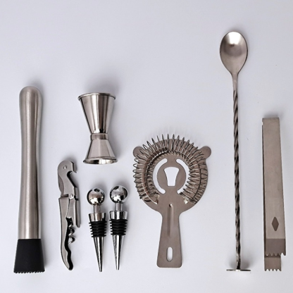 Craft Cocktail Shaker Set-Wine and Whiskey Decanter