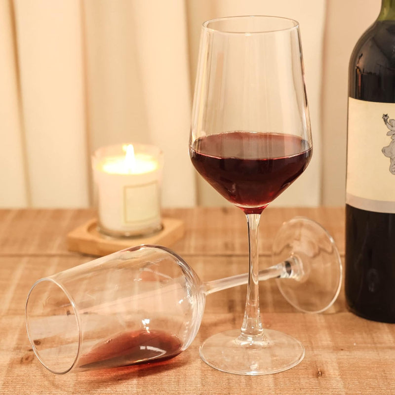 13 oz Tableware Wine Glasses Set For Dining and Gatherings