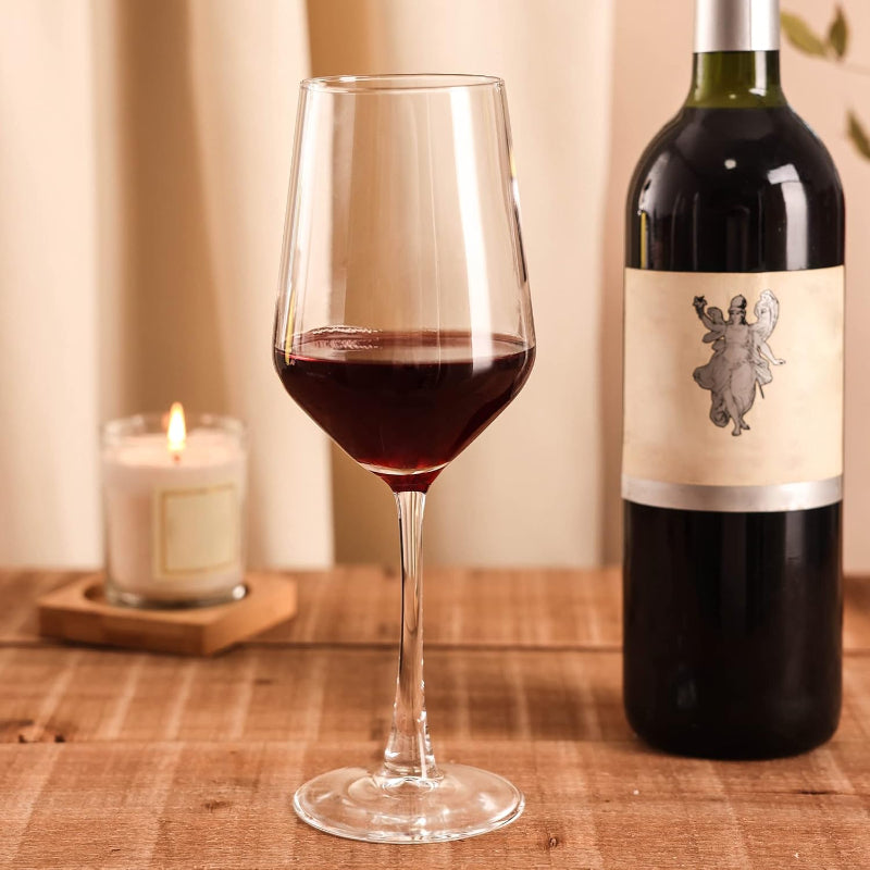 13 oz Tableware Wine Glasses Set For Dining and Gatherings