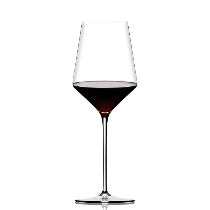 15 oz Crystal Wine Glasses With Long Stem And Thin Rim-Wine and Whiskey Decanter