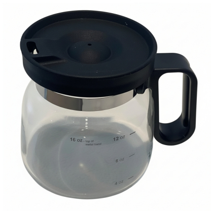 16 OZ Glass Coffee Mug