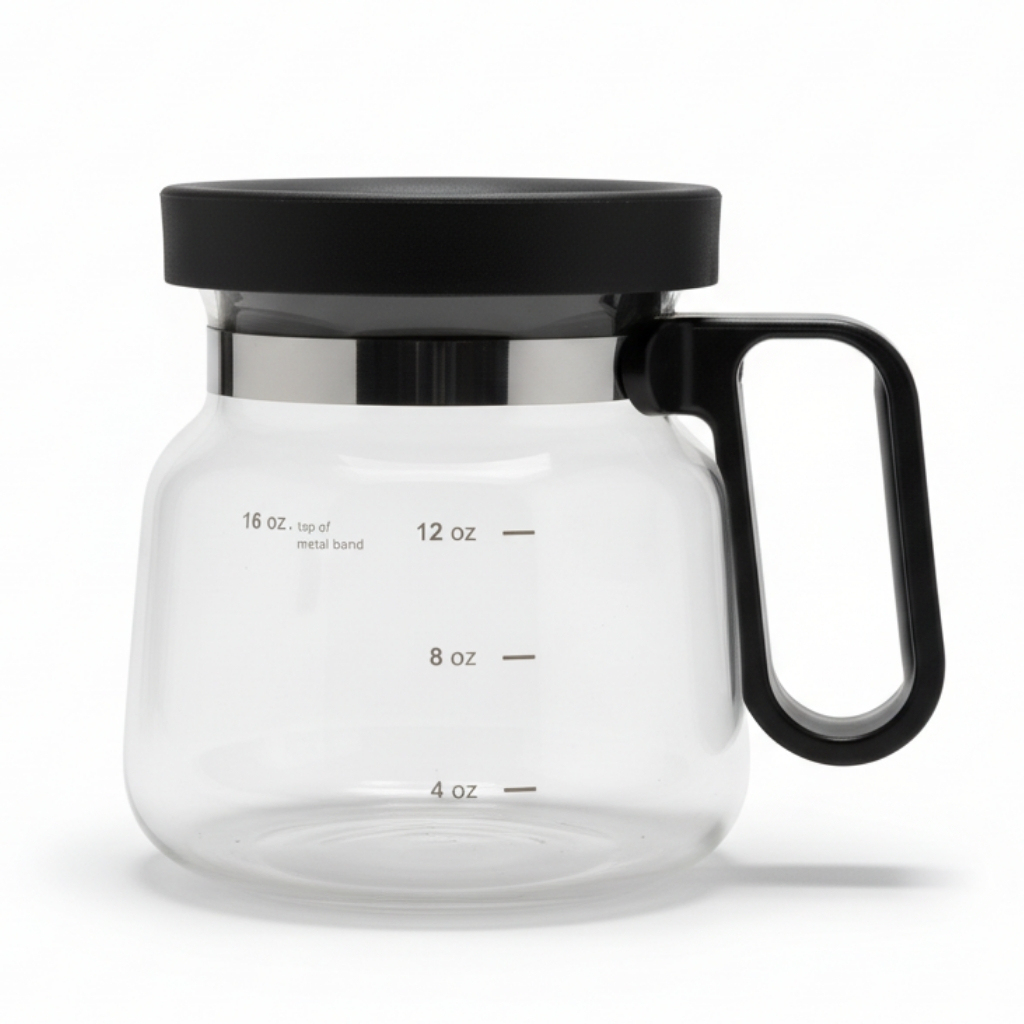 16 OZ Glass Coffee Mug