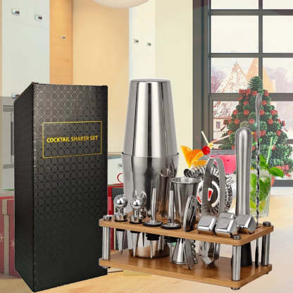 Mixology Craft Cocktail Shaker-Wine and Whiskey Decanter