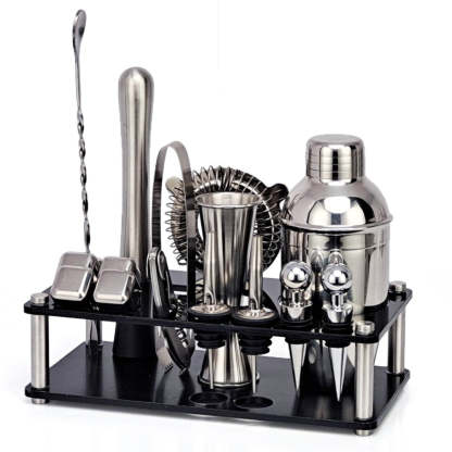 Premium Cocktail Shaker Set-Wine and Whiskey Decanter