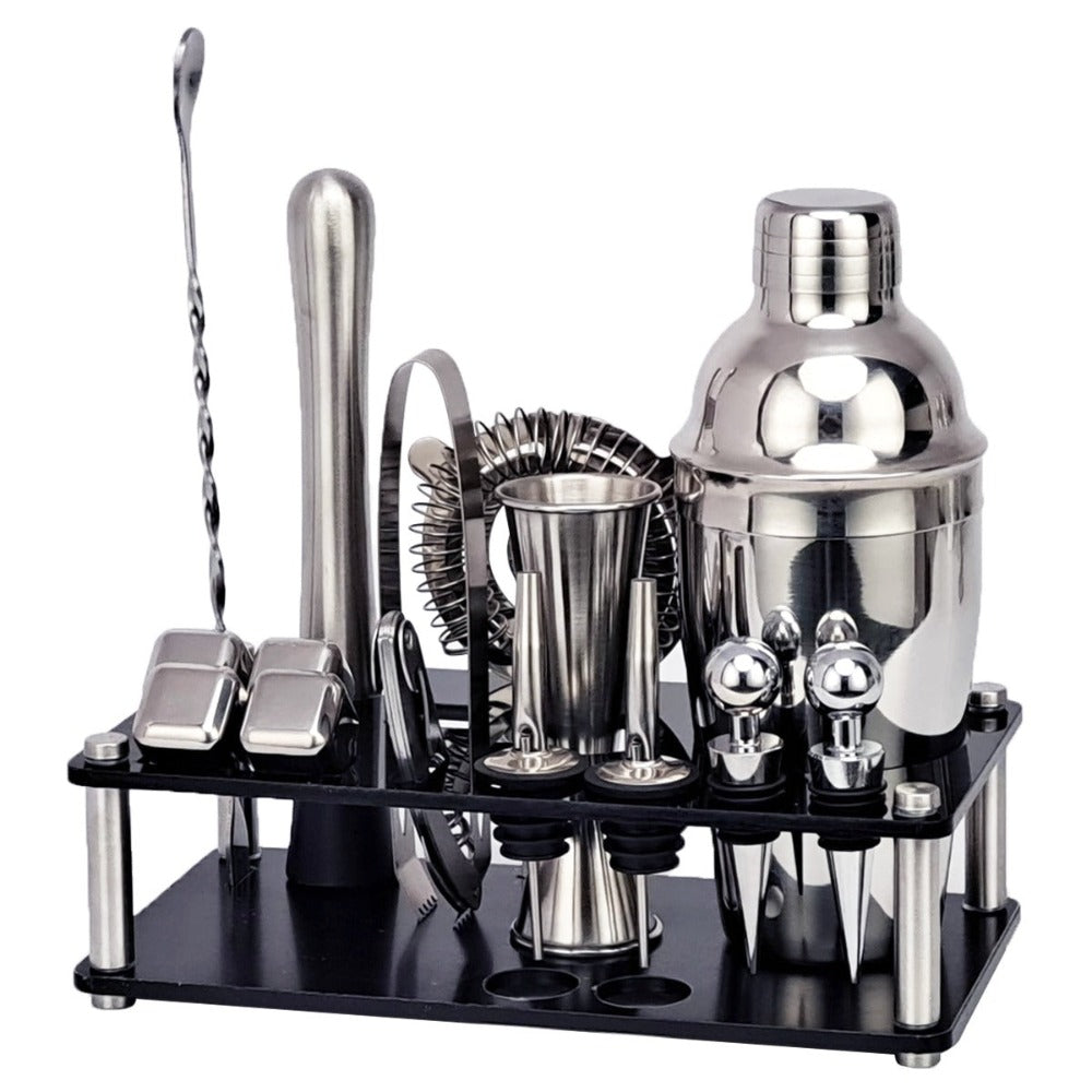 Stainless Steel Cocktail Set-Wine and Whiskey Decanter