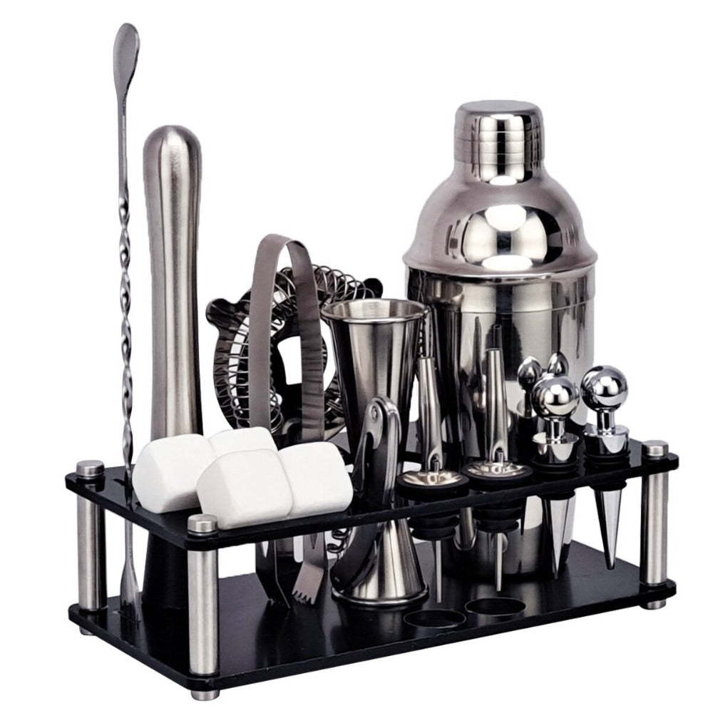 Premium Cocktail Shaker Set-Wine and Whiskey Decanter
