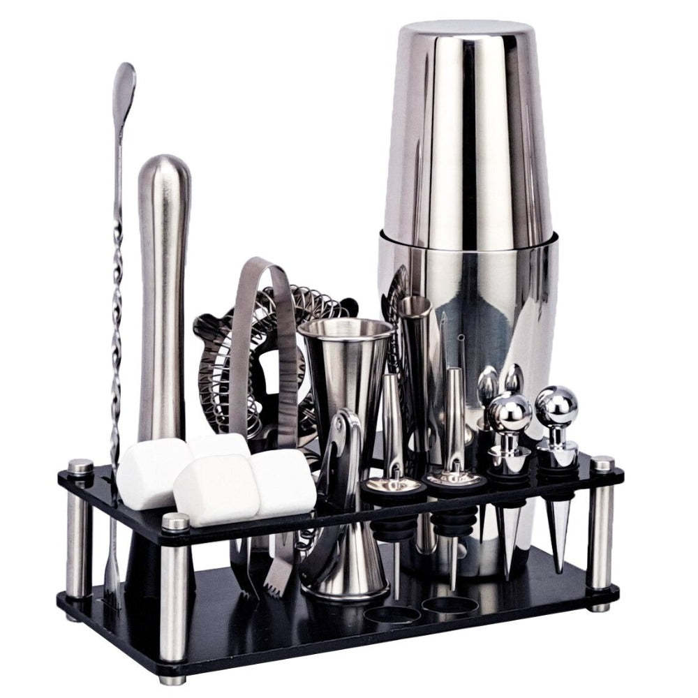 Premium Cocktail Shaker Set-Wine and Whiskey Decanter