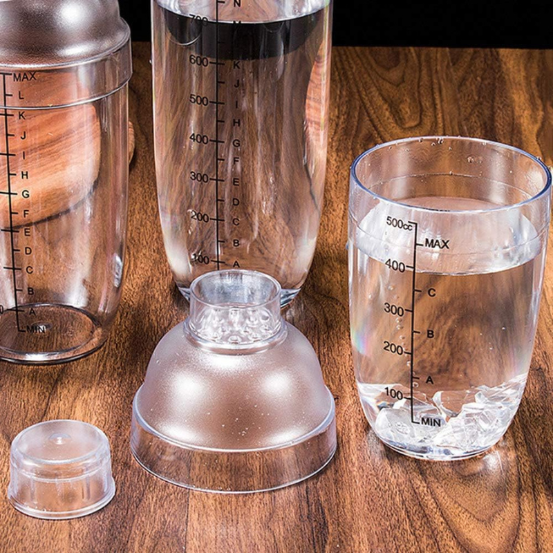 17 Oz Drink Mixer Hand Shaker Cup Mixing Solution For Any Drink-Wine and Whiskey Decanter