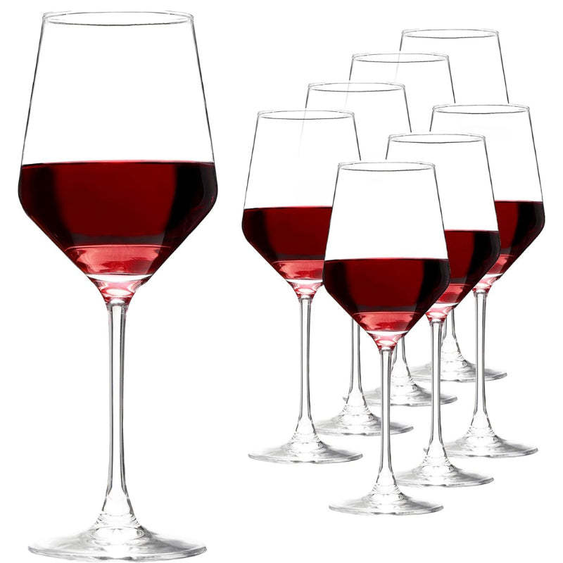 17 oz Wine Glass Set For Everyday And Special Occasions-Wine and Whiskey Decanter