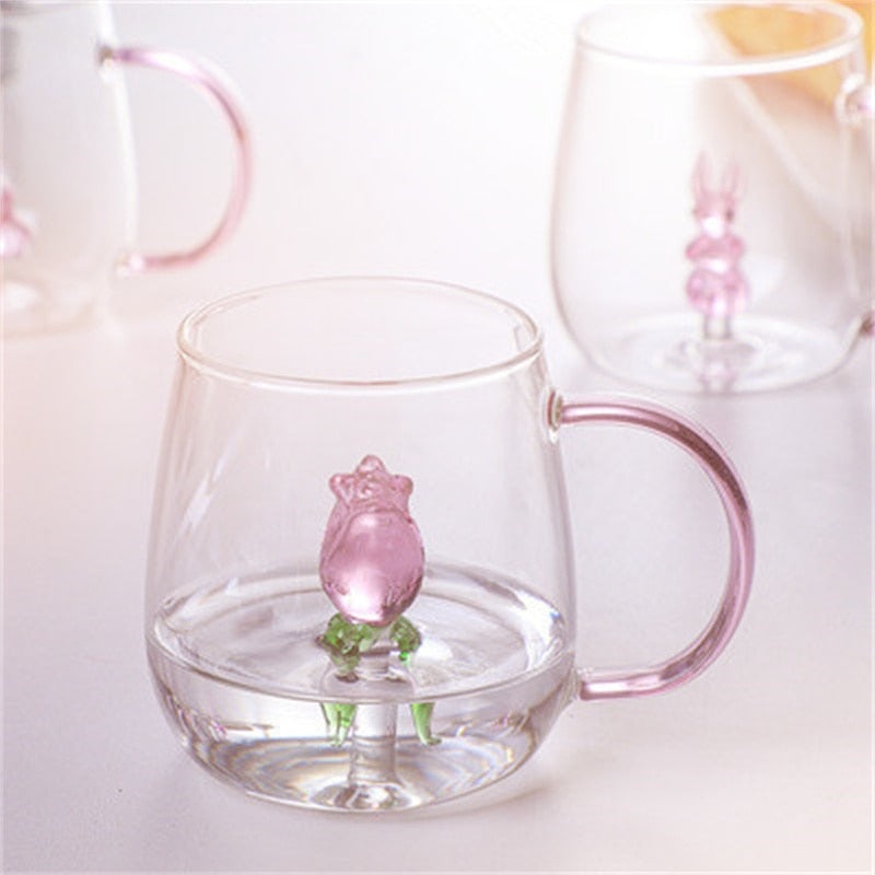 Cartoon Shape Glass Mug-Wine and Whiskey Decanter