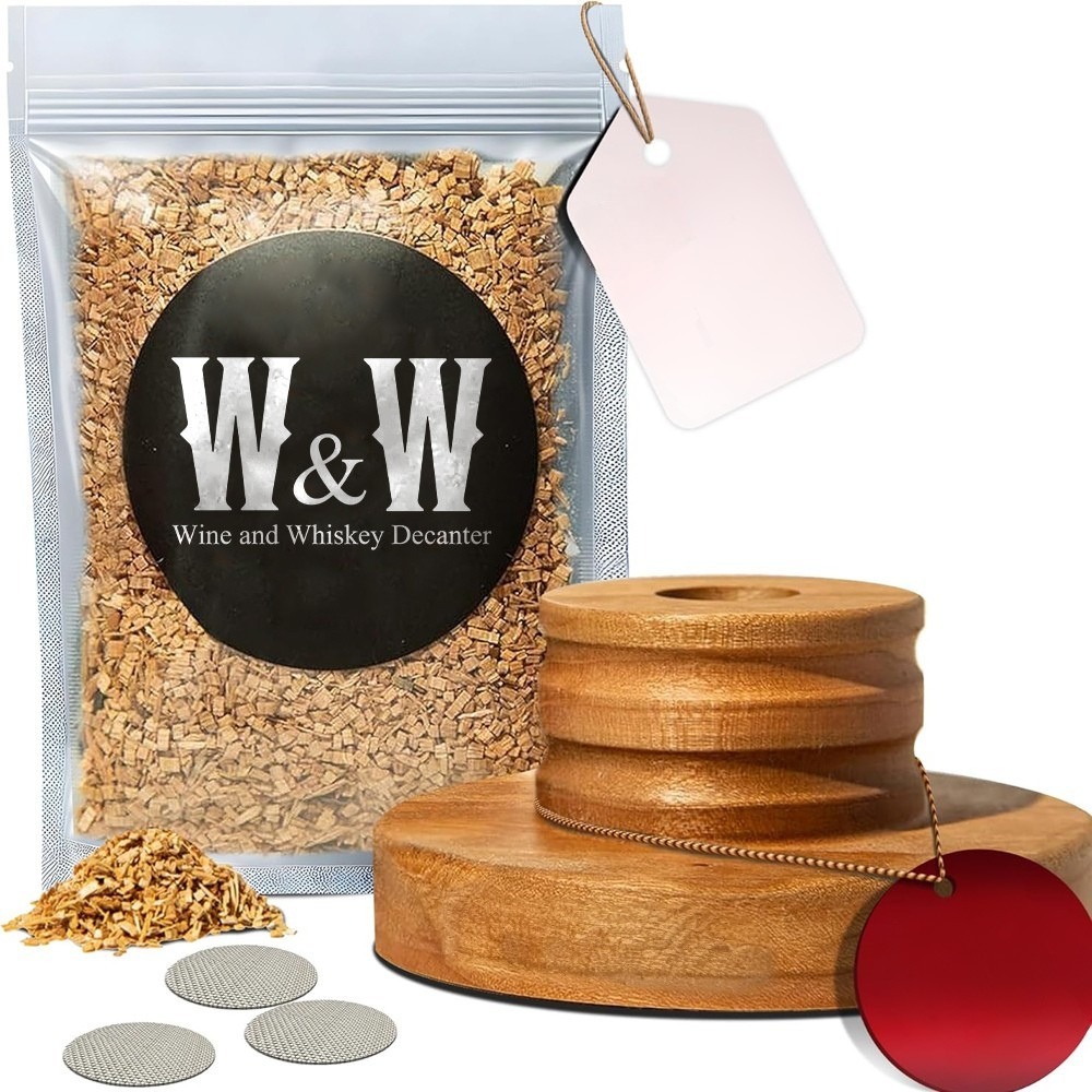 Old Fashioned Cocktail Smoker Kit With Wood Chips