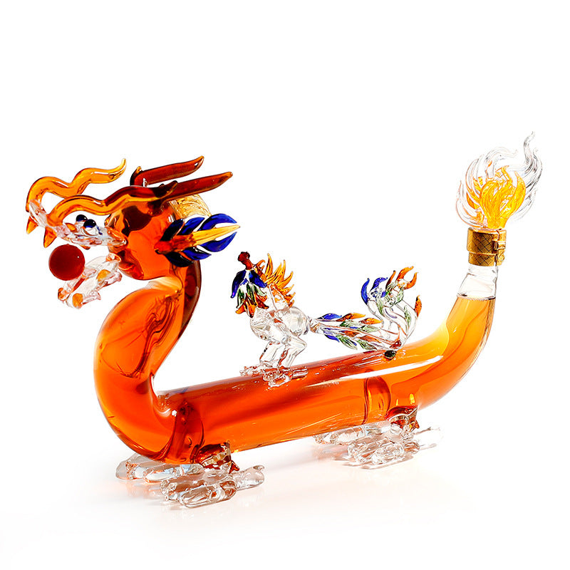 Dragon Shaped Glass Decanter-Wine and Whiskey Decanter