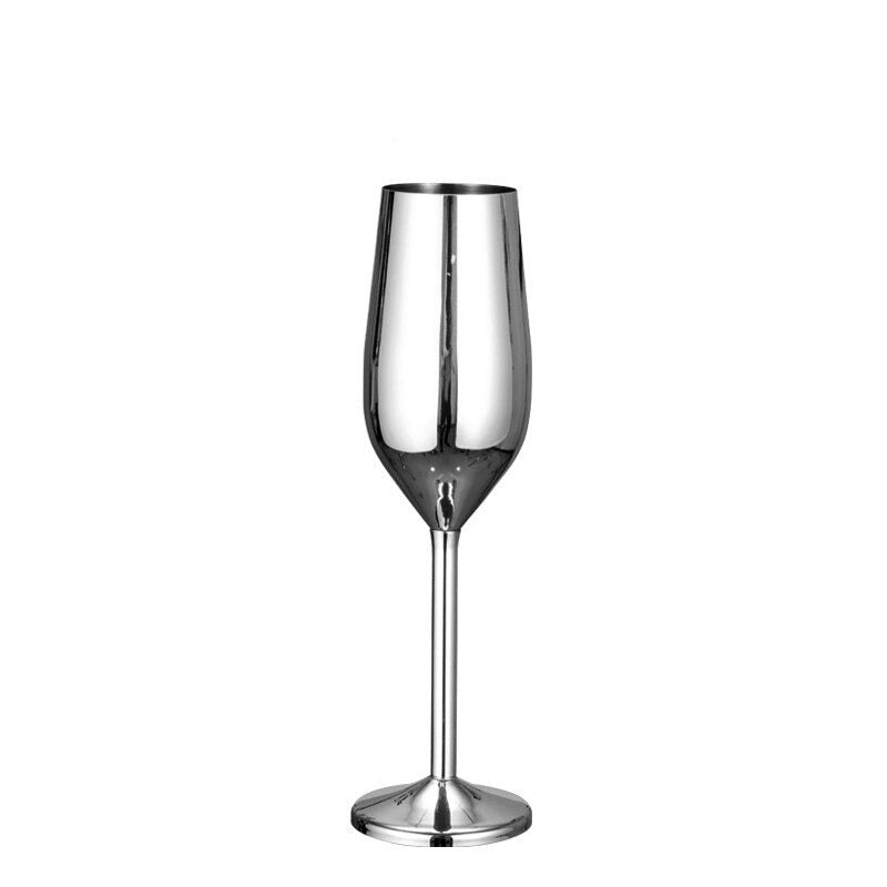 Stainless Wine Glasses-Wine and Whiskey Decanter