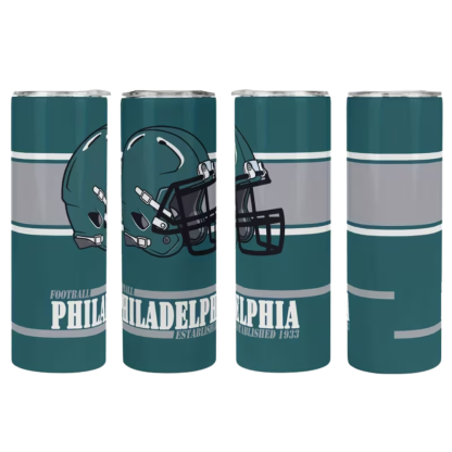 Philadelphia Football Stainless Steel Insulated Cup with Lid