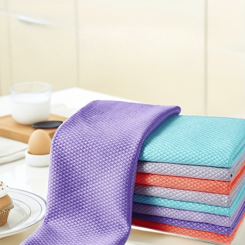 3pcs Magic Cleaning Cloths for Glass, Kitchen Pack Of 2