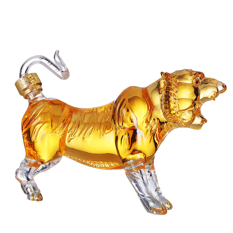 Tiger Shaped Whiskey Decanter-Wine and Whiskey Decanter