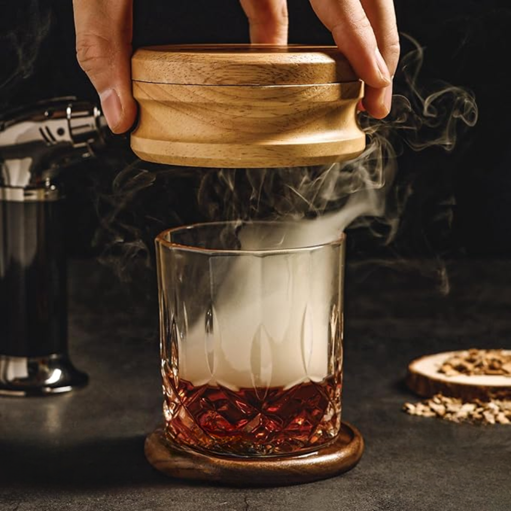 Gourmet Scent Infusion Kit With Torch-Wine and Whiskey Decanter