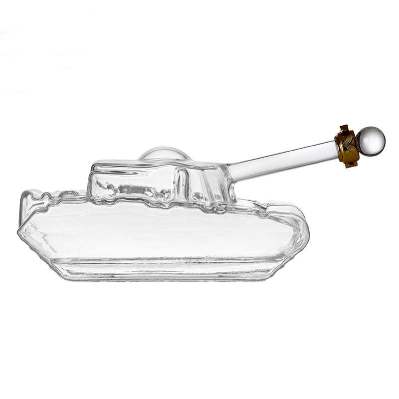 Tank Shaped Decanter-Wine and Whiskey Decanter