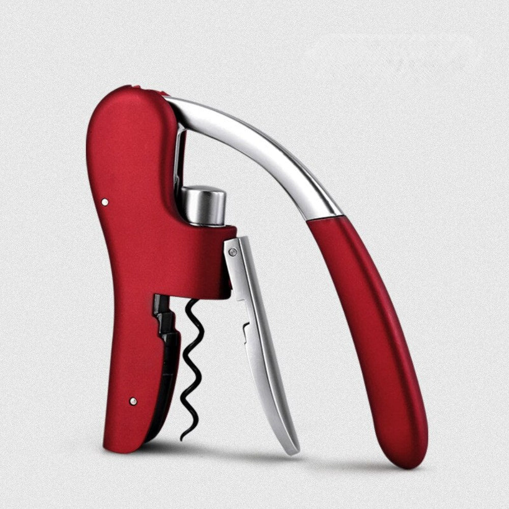 Compact Stainless Steel Wine Opener-Wine and Whiskey Decanter