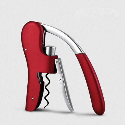 Compact Stainless Steel Wine Opener-Wine and Whiskey Decanter