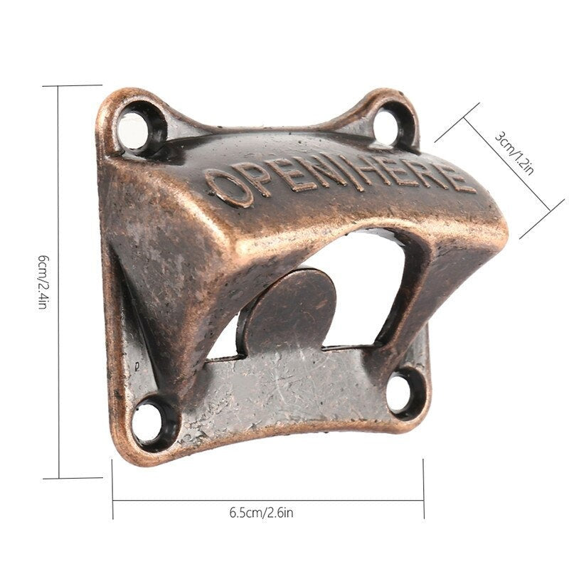 Wall Mounted Bottle Opener