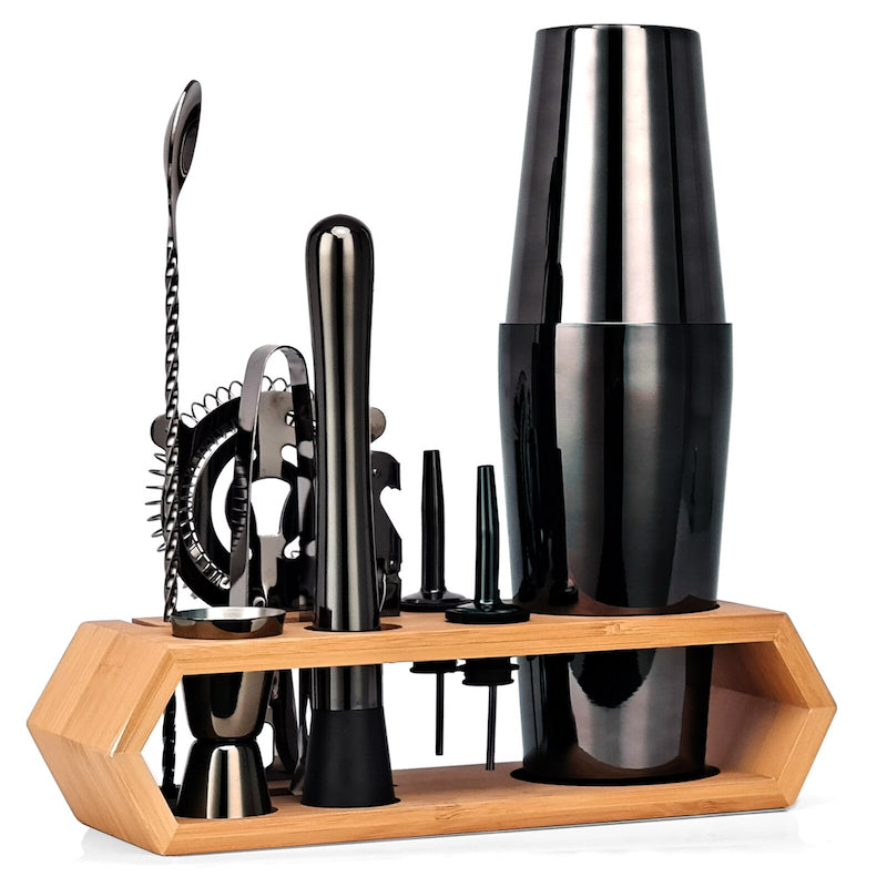 Boston Mixology Shaker-Wine and Whiskey Decanter