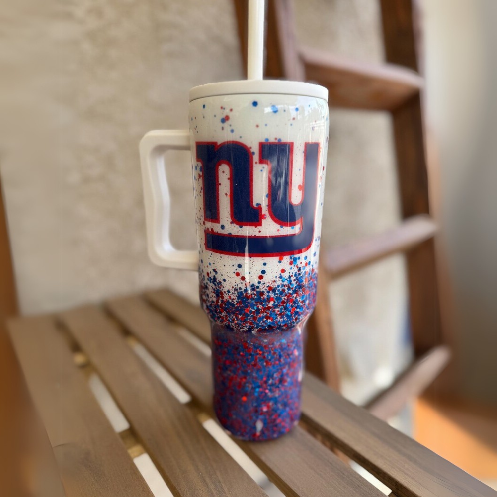 New York Giants Tumbler-Wine and Whiskey Decanter