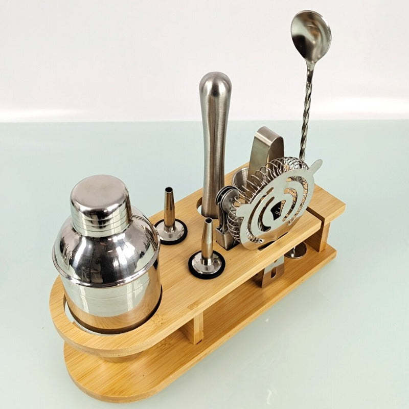 Mixology Cocktail Kit-Wine and Whiskey Decanter