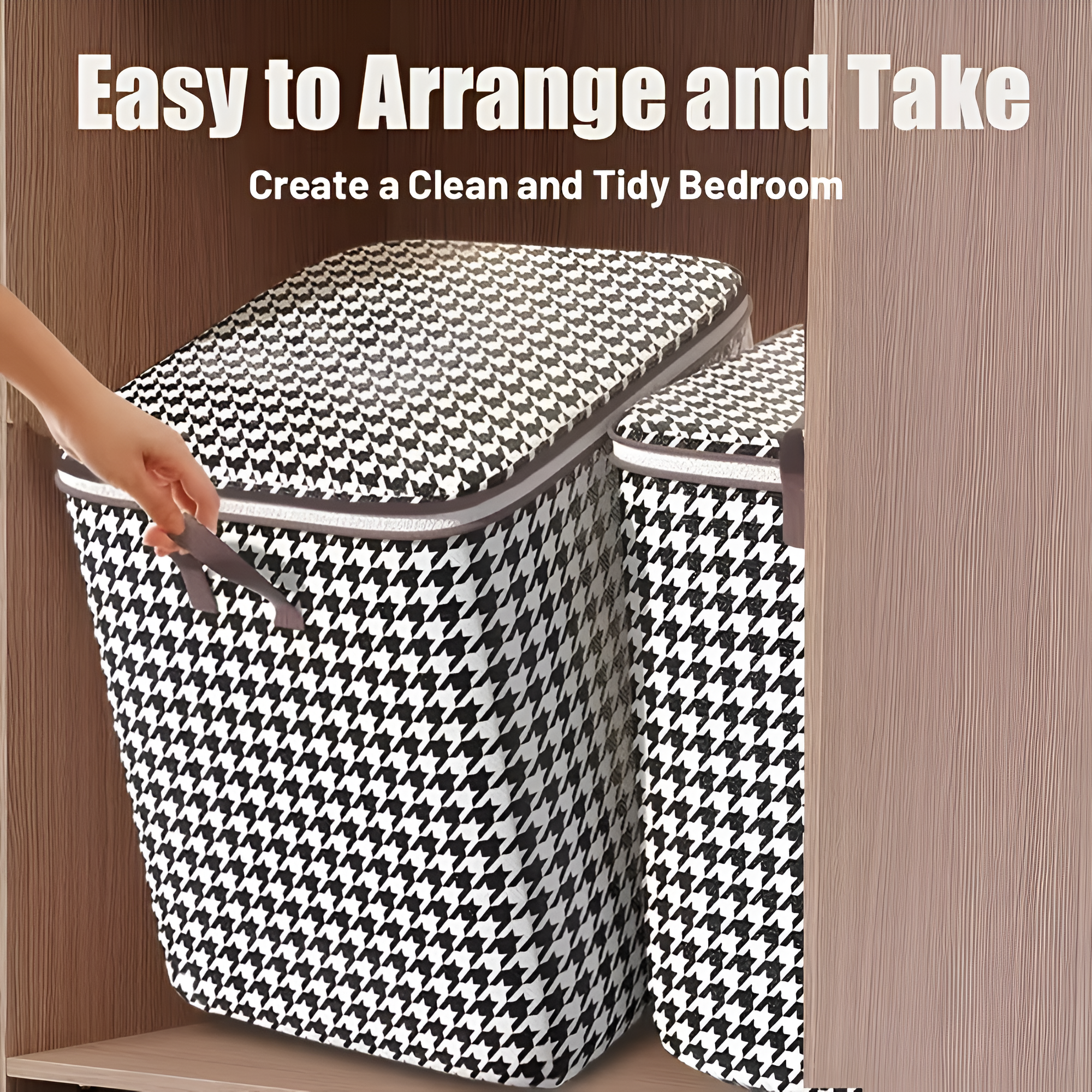 Pack Of 3 Extra Large High Capacity Storage Bin