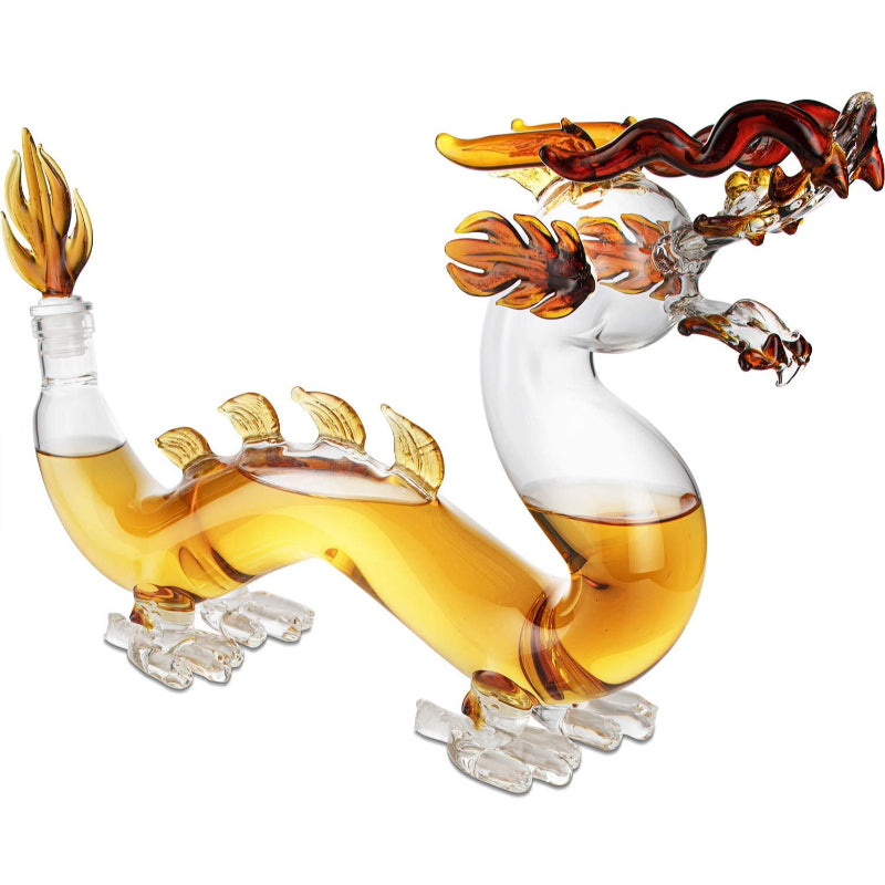 Dragon Shaped Drink Decanter-Wine and Whiskey Decanter
