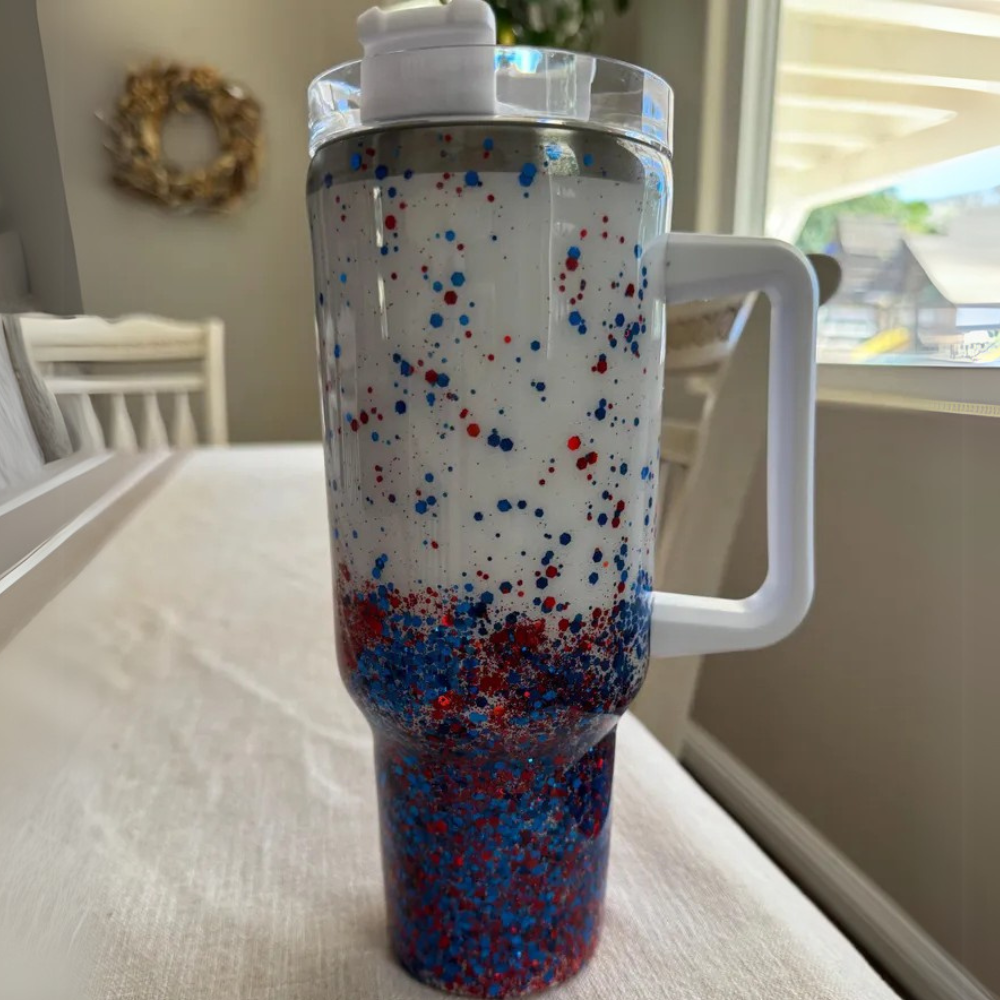 Houston Texans Double Wall Insulated Tumbler With Handle-Wine and Whiskey Decanter