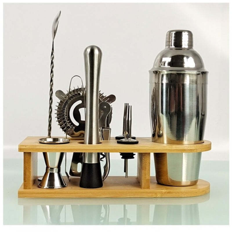 Mixology Cocktail Kit-Wine and Whiskey Decanter