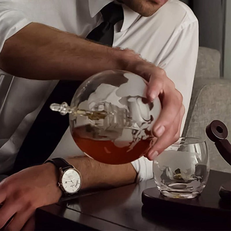 Unique Whiskey Decanter Set-Wine and Whiskey Decanter