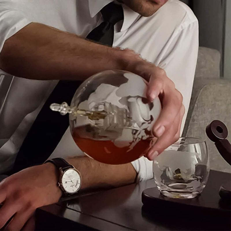 Unique Whiskey Decanter Set-Wine and Whiskey Decanter